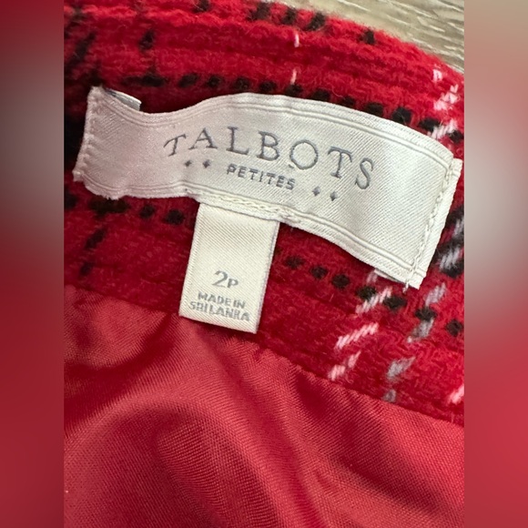 Talbots Petites Wool Blend Skirt NWOT - Picture 3 of 4